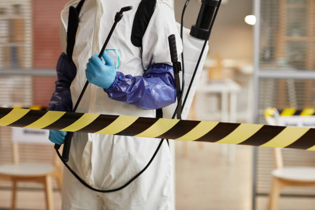Professional Blood Cleanup technician working in Endicott, NY